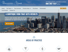 Tablet Screenshot of bvlawsf.com